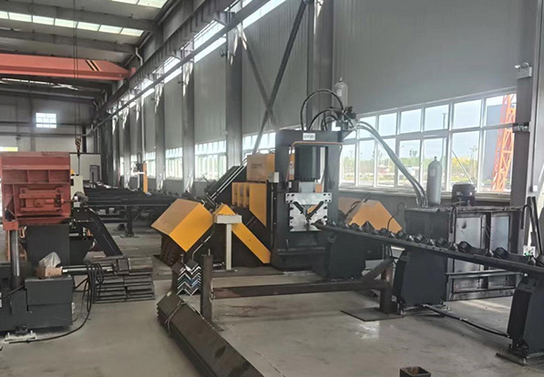 數(shù)控角鋼高速鉆孔生產(chǎn)線TADM3635